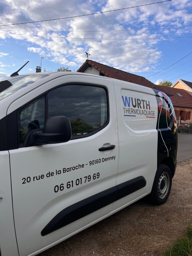 Marquage véhicule - Wurth Thermolaquage